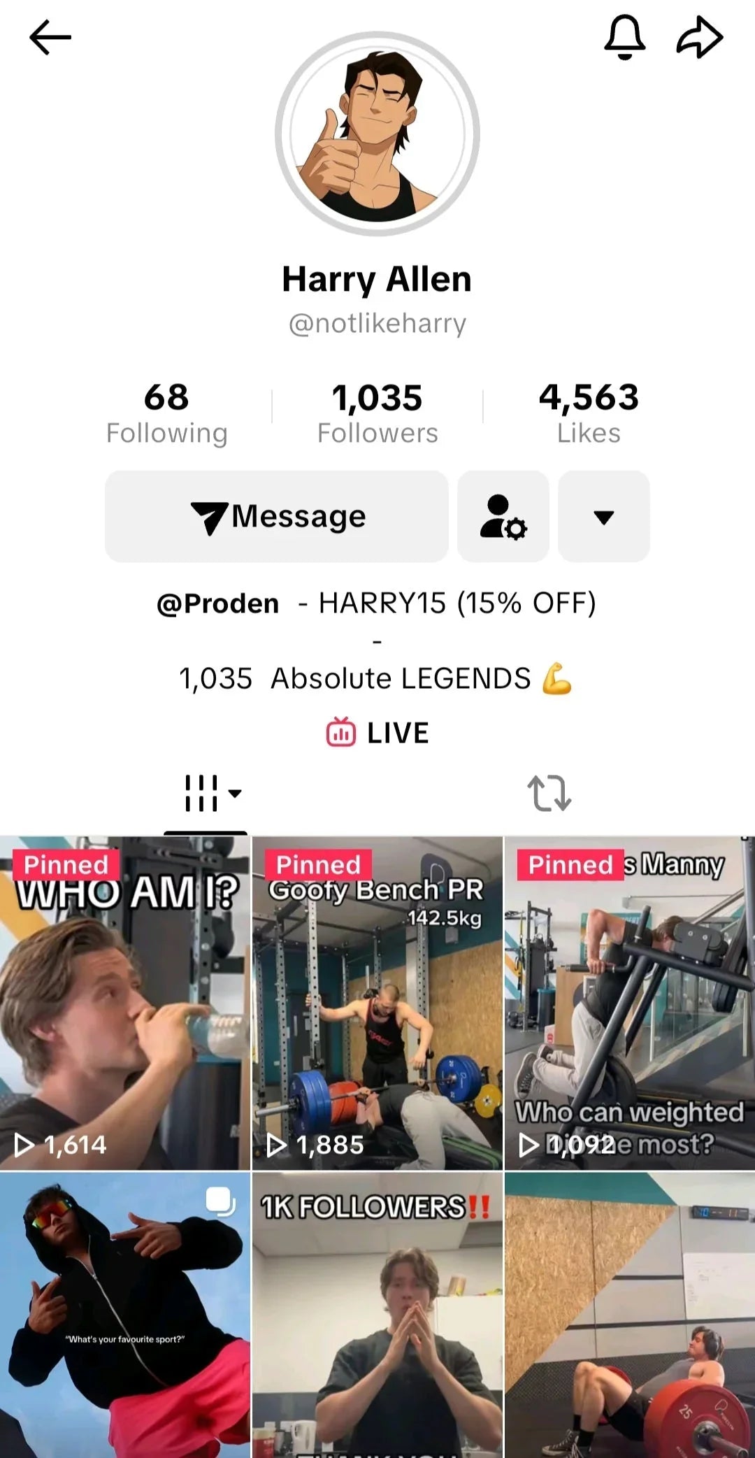 700 follwors in 1 day ! - PRODEN 