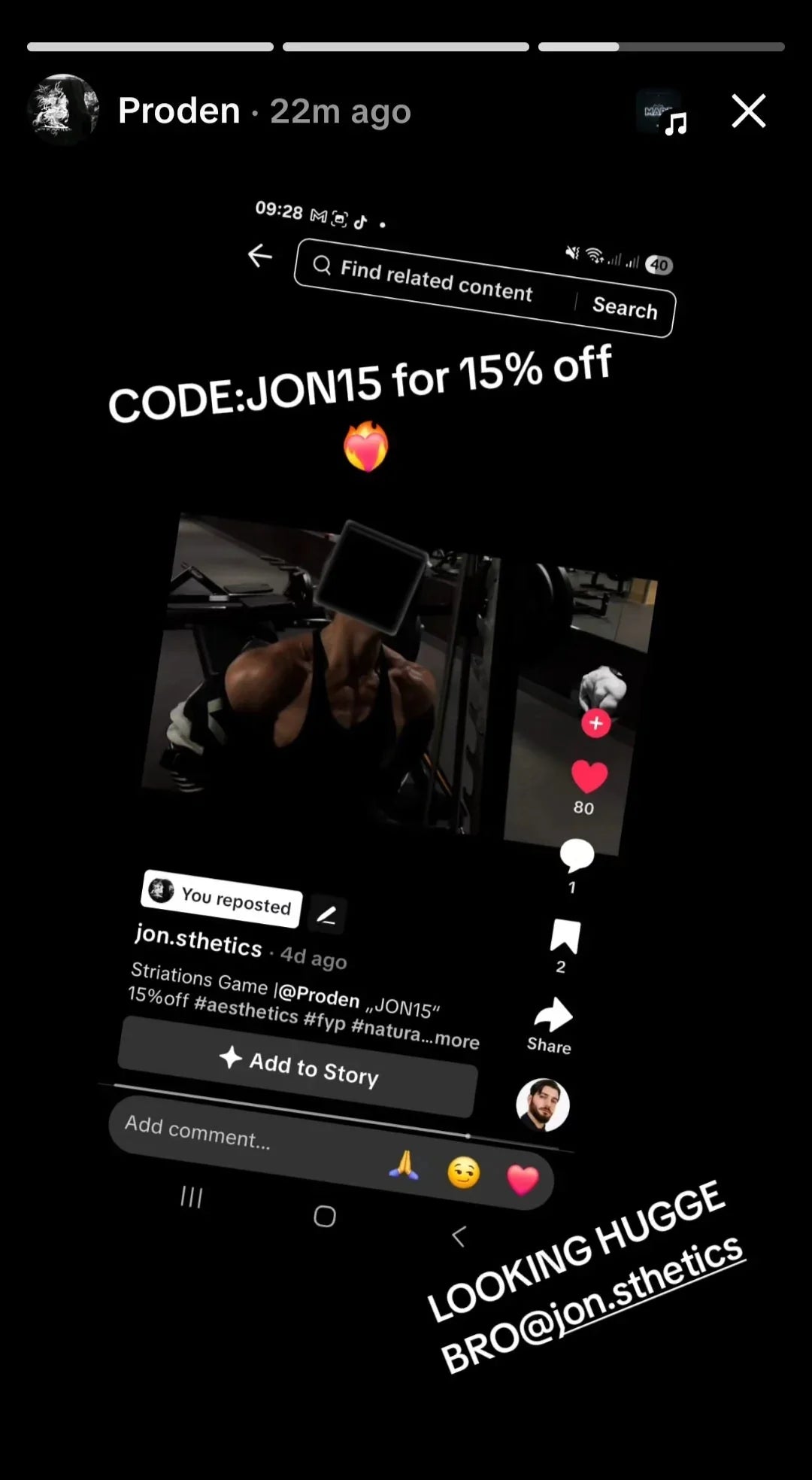 Welcome to the team Jonas! - PRODEN 