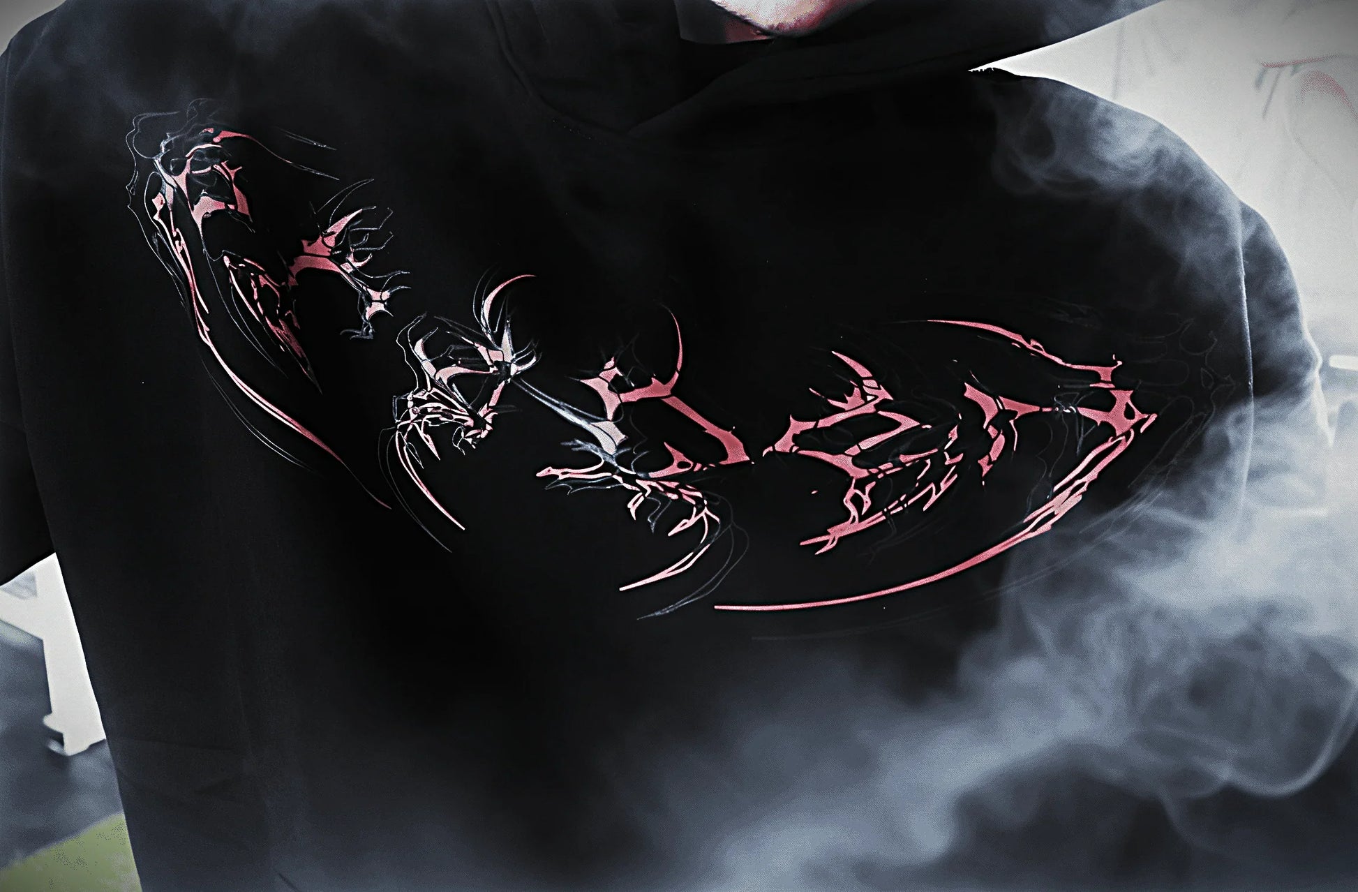 Nightrider Oversized Luxury Hoodie White - PRODEN 