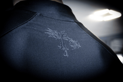 Phantom Dusk Long Sleeve Quarter Zip Compression Stygian.
